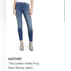 MOTHER ankle jeans
